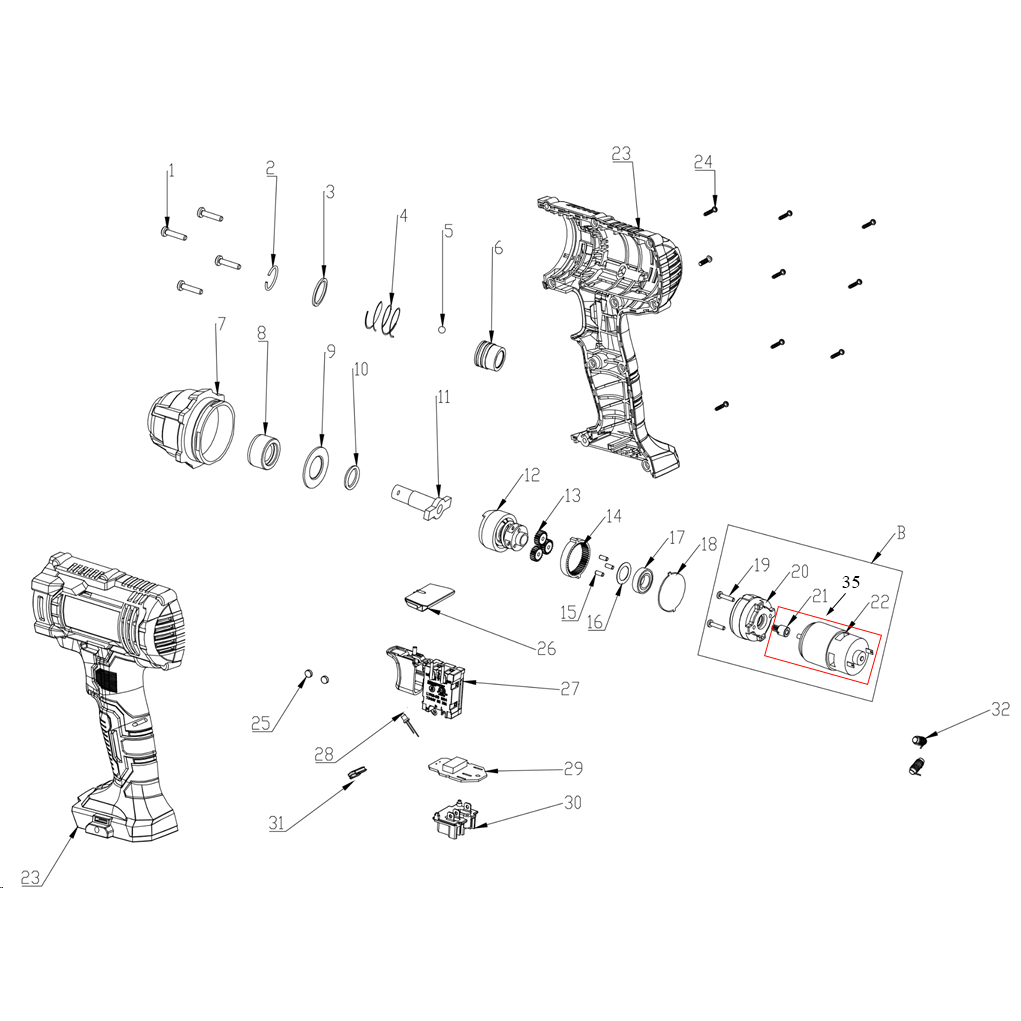 Винтоверт ударный, без АКБ, в коробке ГВЛ-255