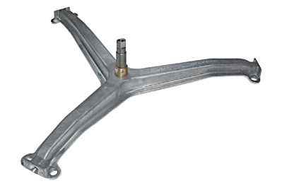 Крестовина барабана стиральной машины Indesit, лучи 23 см, вал 6,5 см, d-17 мм, крепление под болт, под баки  118020, 293409