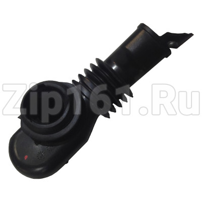 Патрубок от дозатора к баку для стиральных машин INDESIT, ARISTON C00275447, 240х55х90мм, D1-63мм, D2-42мм