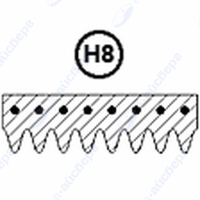 Ремень 1225 Н8 Ardo 651063650